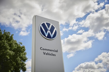 Volkswagen Commercial Vehicles sign
